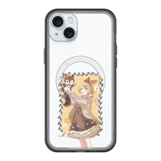 Slim Protection Premium Case with MagSafe［ Hatsune Miku × Kuppy Ramune – Kagamine Rin × Ram – Full-body Illustration 1 ］