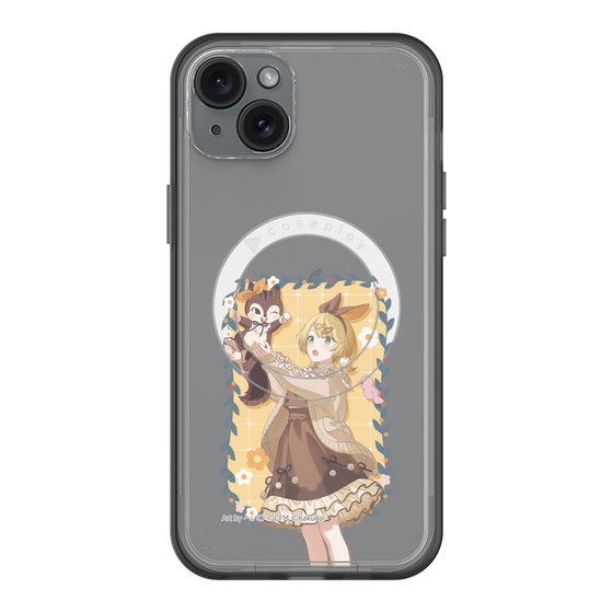 Slim Protection Premium Case with MagSafe［ Hatsune Miku × Kuppy Ramune – Kagamine Rin × Ram – Full-body Illustration 1 ］