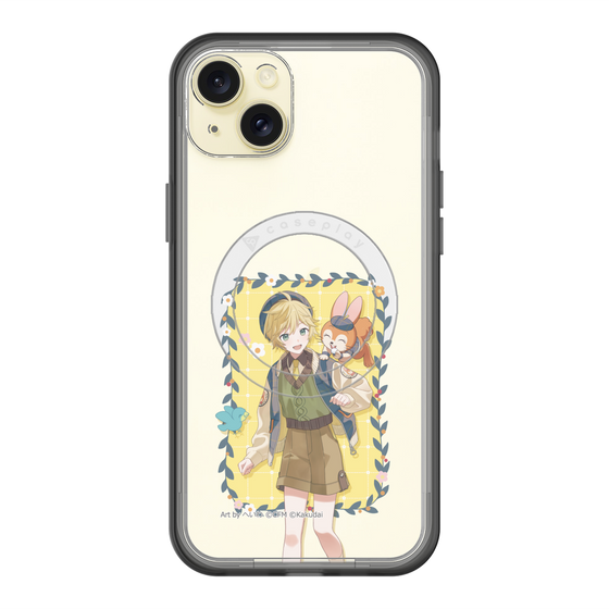 Slim Protection Premium Case with MagSafe［ Hatsune Miku × Kuppy Ramune – Kagamine Len × Kuppy – Full-body Illustration 1 ］