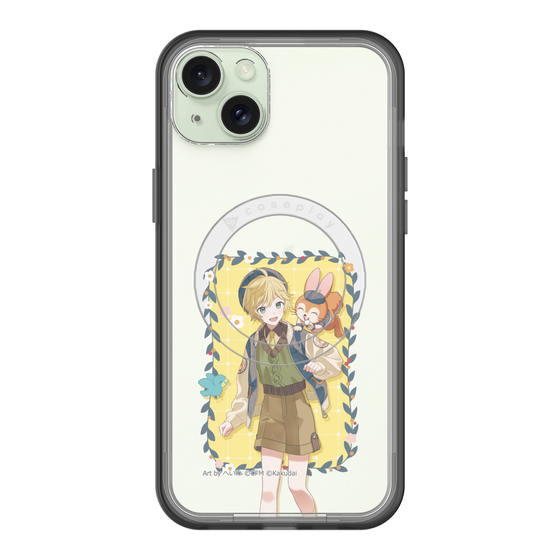 Slim Protection Premium Case with MagSafe［ Hatsune Miku × Kuppy Ramune – Kagamine Len × Kuppy – Full-body Illustration 1 ］