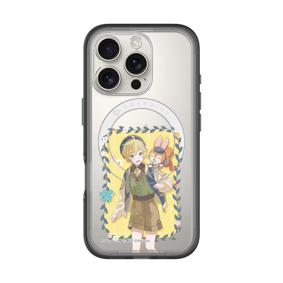 Slim Protection Premium Case with MagSafe［ Hatsune Miku × Kuppy Ramune – Kagamine Len × Kuppy – Full-body Illustration 1 ］