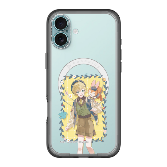 Slim Protection Premium Case with MagSafe［ Hatsune Miku × Kuppy Ramune – Kagamine Len × Kuppy – Full-body Illustration 1 ］
