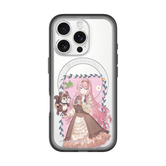 Slim Protection Premium Case with MagSafe［ Hatsune Miku × Kuppy Ramune – Megurine Luka × Ram – Full-body Illustration 1 ］