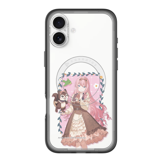 Slim Protection Premium Case with MagSafe［ Hatsune Miku × Kuppy Ramune – Megurine Luka × Ram – Full-body Illustration 1 ］