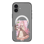 Slim Protection Premium Case with MagSafe［ Hatsune Miku × Kuppy Ramune – Megurine Luka × Ram – Full-body Illustration 1 ］