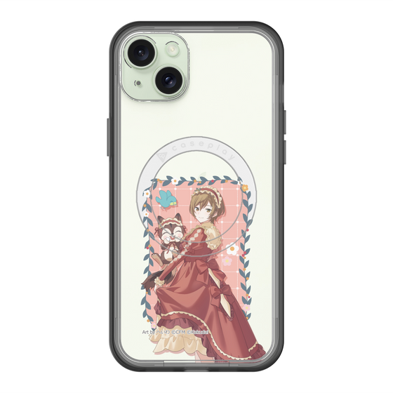 Slim Protection Premium Case with MagSafe［ Hatsune Miku × Kuppy Ramune – MEIKO × Ram – Full-body Illustration 1 ］