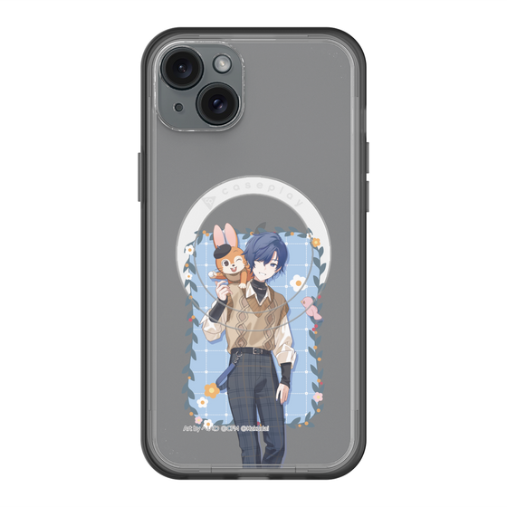 Slim Protection Premium Case with MagSafe［ Hatsune Miku × Kuppy Ramune – KAITO × Kuppy – Full-body Illustration 1 ］