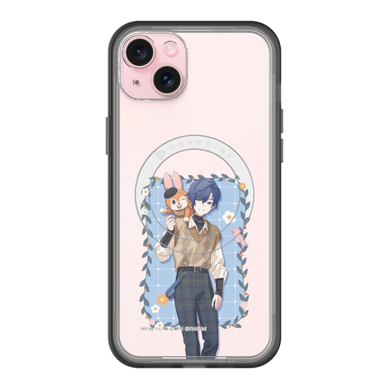 Slim Protection Premium Case with MagSafe［ Hatsune Miku × Kuppy Ramune – KAITO × Kuppy – Full-body Illustration 1 ］