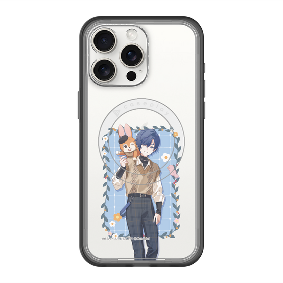 Slim Protection Premium Case with MagSafe［ Hatsune Miku × Kuppy Ramune – KAITO × Kuppy – Full-body Illustration 1 ］