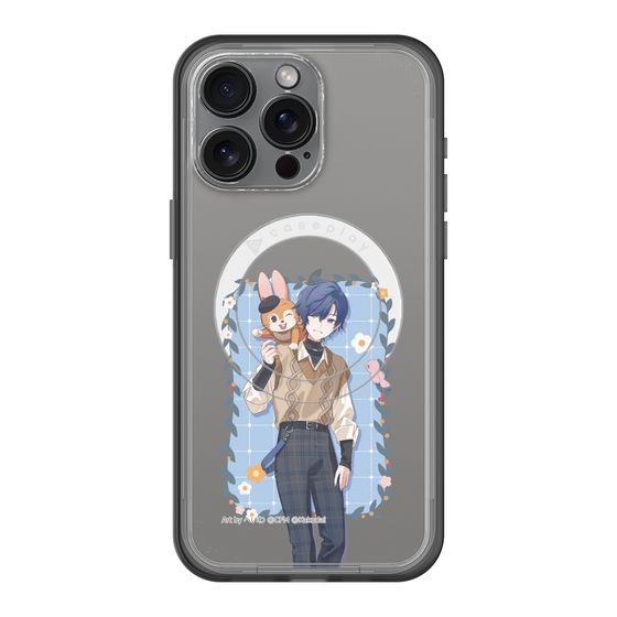 Slim Protection Premium Case with MagSafe［ Hatsune Miku × Kuppy Ramune – KAITO × Kuppy – Full-body Illustration 1 ］