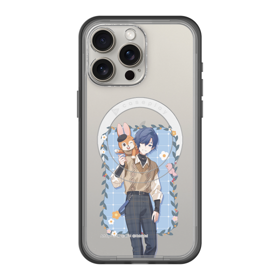 Slim Protection Premium Case with MagSafe［ Hatsune Miku × Kuppy Ramune – KAITO × Kuppy – Full-body Illustration 1 ］