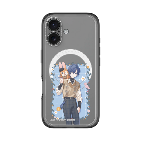 Slim Protection Premium Case with MagSafe［ Hatsune Miku × Kuppy Ramune – KAITO × Kuppy – Full-body Illustration 1 ］