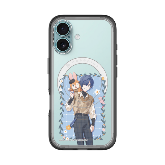 Slim Protection Premium Case with MagSafe［ Hatsune Miku × Kuppy Ramune – KAITO × Kuppy – Full-body Illustration 1 ］