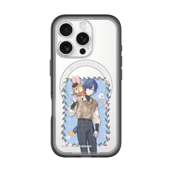 Slim Protection Premium Case with MagSafe［ Hatsune Miku × Kuppy Ramune – KAITO × Kuppy – Full-body Illustration 1 ］