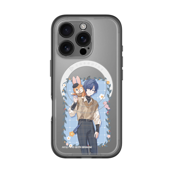 Slim Protection Premium Case with MagSafe［ Hatsune Miku × Kuppy Ramune – KAITO × Kuppy – Full-body Illustration 1 ］
