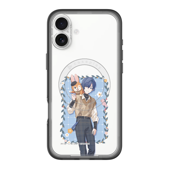 Slim Protection Premium Case with MagSafe［ Hatsune Miku × Kuppy Ramune – KAITO × Kuppy – Full-body Illustration 1 ］