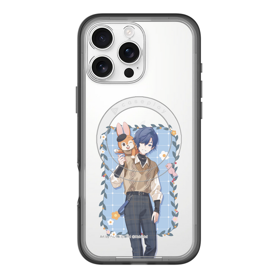 Slim Protection Premium Case with MagSafe［ Hatsune Miku × Kuppy Ramune – KAITO × Kuppy – Full-body Illustration 1 ］