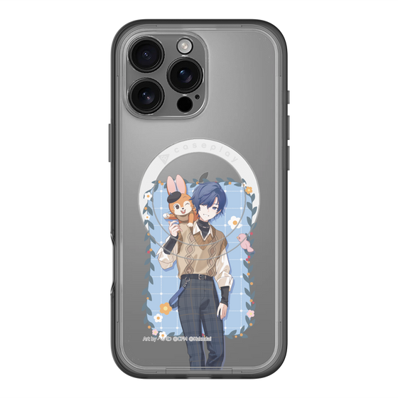 Slim Protection Premium Case with MagSafe［ Hatsune Miku × Kuppy Ramune – KAITO × Kuppy – Full-body Illustration 1 ］