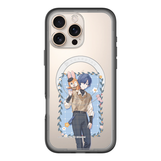 Slim Protection Premium Case with MagSafe［ Hatsune Miku × Kuppy Ramune – KAITO × Kuppy – Full-body Illustration 1 ］