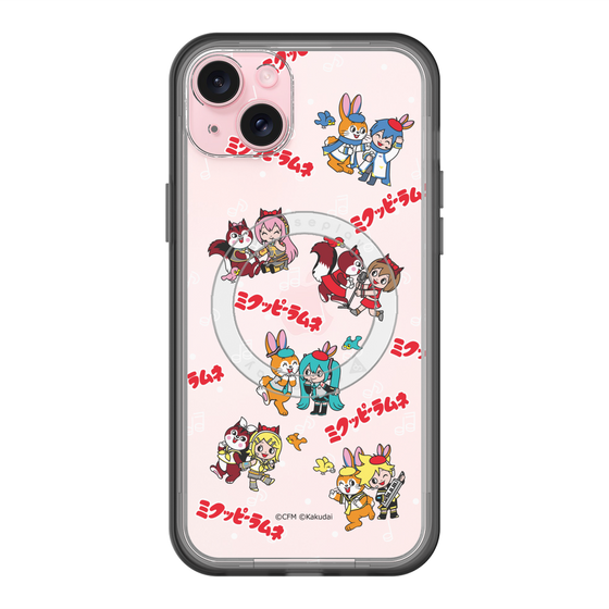 Slim Protection Premium Case with MagSafe［ Hatsune Miku × Kuppy Ramune – Overall Pattern ］