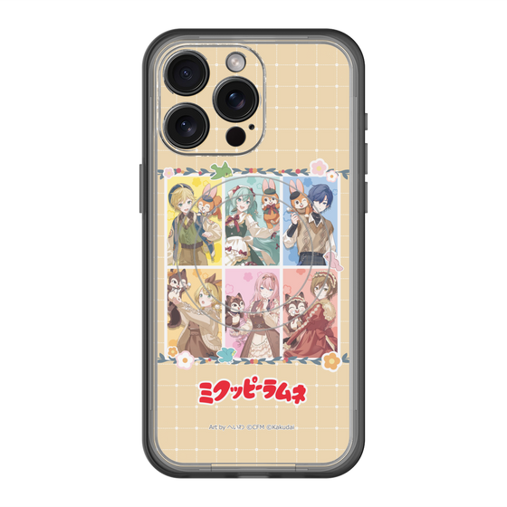 Slim Protection Premium Case with MagSafe［ Hatsune Miku × Kuppy Ramune – Full-body Illustration ］