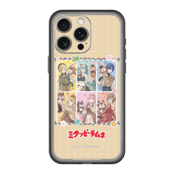 Slim Protection Premium Case with MagSafe［ Hatsune Miku × Kuppy Ramune – Full-body Illustration ］
