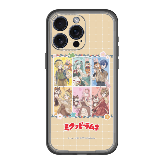 Slim Protection Premium Case with MagSafe［ Hatsune Miku × Kuppy Ramune – Full-body Illustration ］