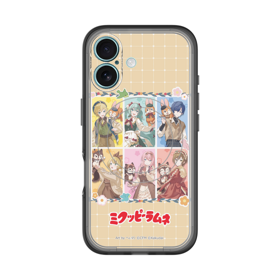 Slim Protection Premium Case with MagSafe［ Hatsune Miku × Kuppy Ramune – Full-body Illustration ］