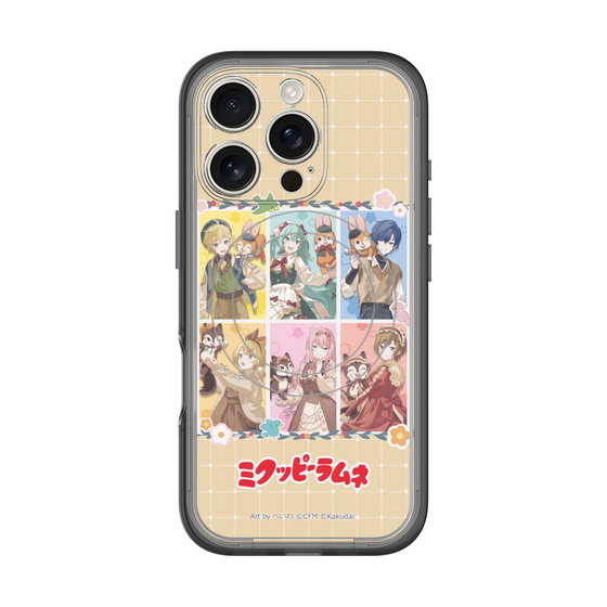 Slim Protection Premium Case with MagSafe［ Hatsune Miku × Kuppy Ramune – Full-body Illustration ］