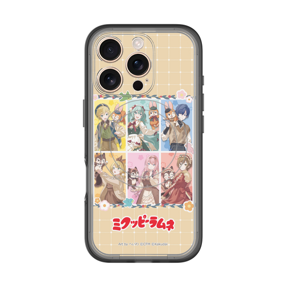 Slim Protection Premium Case with MagSafe［ Hatsune Miku × Kuppy Ramune – Full-body Illustration ］