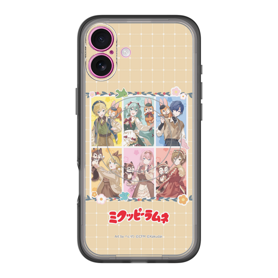 Slim Protection Premium Case with MagSafe［ Hatsune Miku × Kuppy Ramune – Full-body Illustration ］
