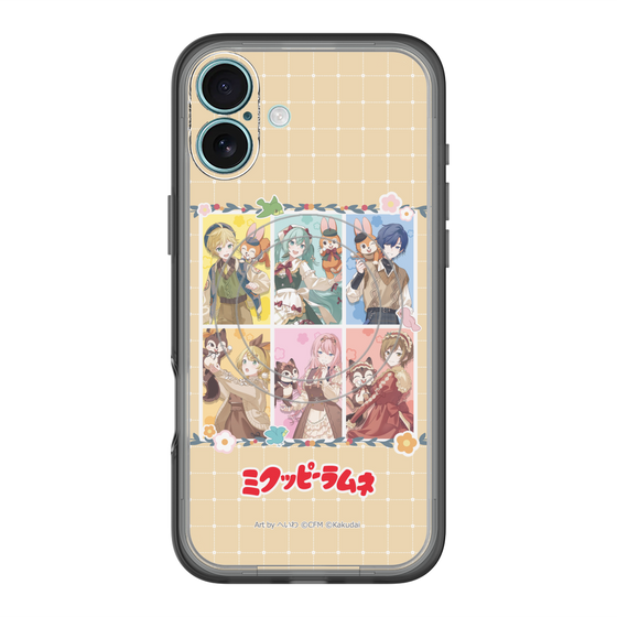 Slim Protection Premium Case with MagSafe［ Hatsune Miku × Kuppy Ramune – Full-body Illustration ］