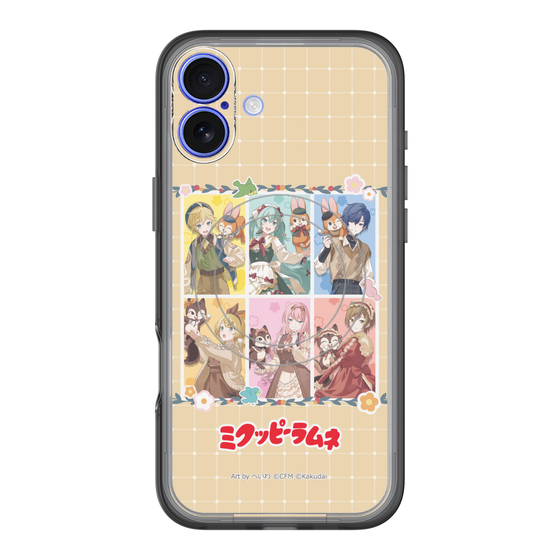 Slim Protection Premium Case with MagSafe［ Hatsune Miku × Kuppy Ramune – Full-body Illustration ］