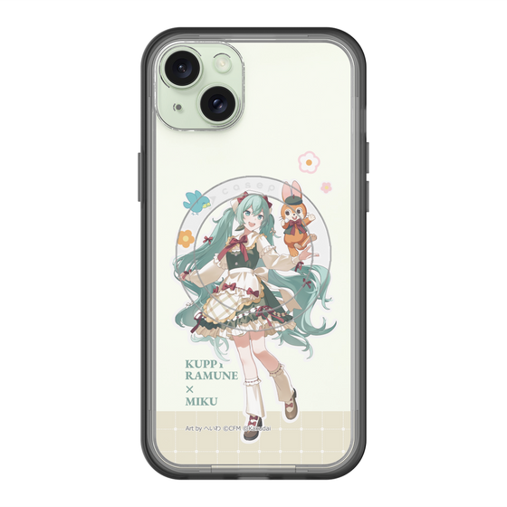 Slim Protection Premium Case with MagSafe［ Hatsune Miku × Kuppy Ramune – Hatsune Miku × Kuppy – Full-body Illustration 2 ］