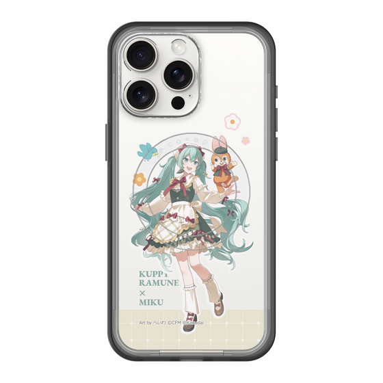 Slim Protection Premium Case with MagSafe［ Hatsune Miku × Kuppy Ramune – Hatsune Miku × Kuppy – Full-body Illustration 2 ］