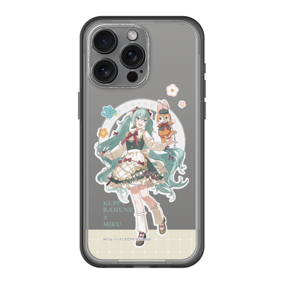 Slim Protection Premium Case with MagSafe［ Hatsune Miku × Kuppy Ramune – Hatsune Miku × Kuppy – Full-body Illustration 2 ］