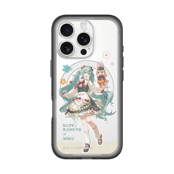 Slim Protection Premium Case with MagSafe［ Hatsune Miku × Kuppy Ramune – Hatsune Miku × Kuppy – Full-body Illustration 2 ］