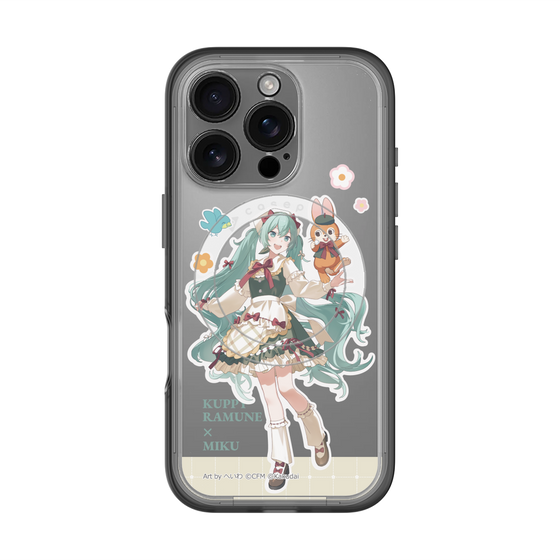 Slim Protection Premium Case with MagSafe［ Hatsune Miku × Kuppy Ramune – Hatsune Miku × Kuppy – Full-body Illustration 2 ］
