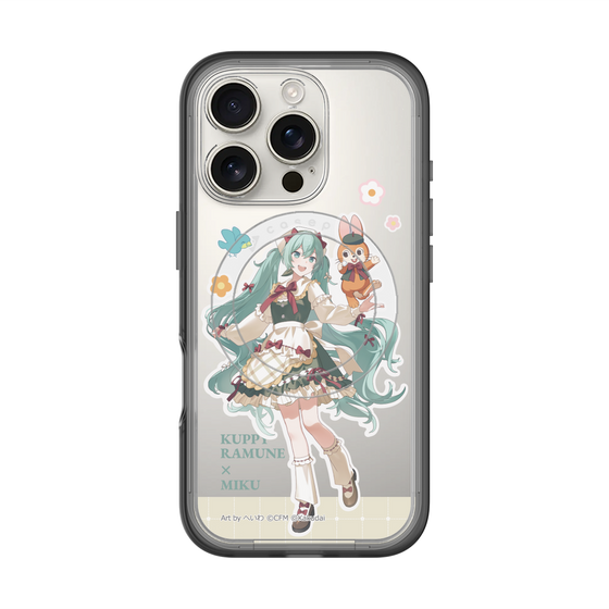 Slim Protection Premium Case with MagSafe［ Hatsune Miku × Kuppy Ramune – Hatsune Miku × Kuppy – Full-body Illustration 2 ］