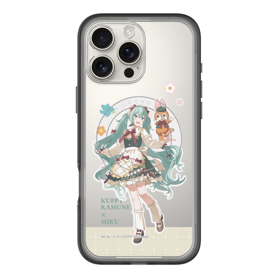 Slim Protection Premium Case with MagSafe［ Hatsune Miku × Kuppy Ramune – Hatsune Miku × Kuppy – Full-body Illustration 2 ］