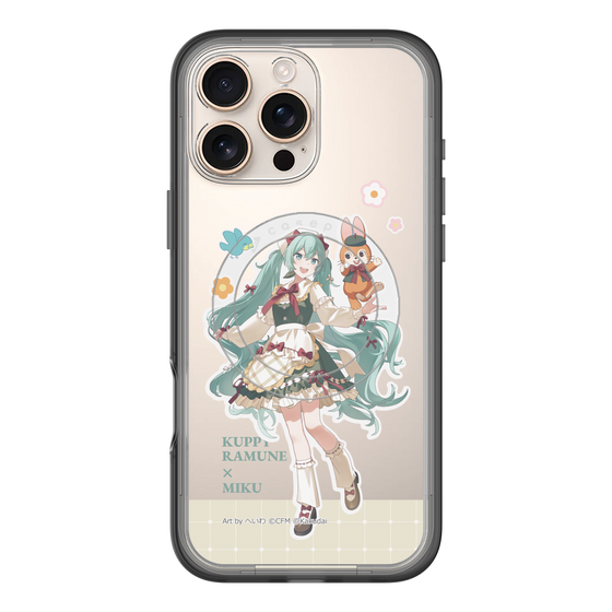 Slim Protection Premium Case with MagSafe［ Hatsune Miku × Kuppy Ramune – Hatsune Miku × Kuppy – Full-body Illustration 2 ］