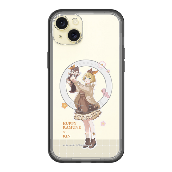 Slim Protection Premium Case with MagSafe［ Hatsune Miku × Kuppy Ramune – Kagamine Rin × Ram – Full-body Illustration 2 ］