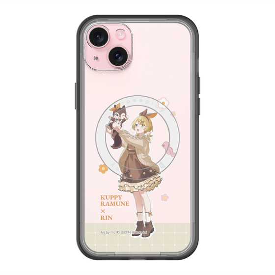 Slim Protection Premium Case with MagSafe［ Hatsune Miku × Kuppy Ramune – Kagamine Rin × Ram – Full-body Illustration 2 ］