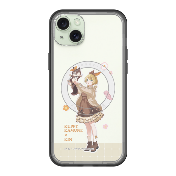 Slim Protection Premium Case with MagSafe［ Hatsune Miku × Kuppy Ramune – Kagamine Rin × Ram – Full-body Illustration 2 ］