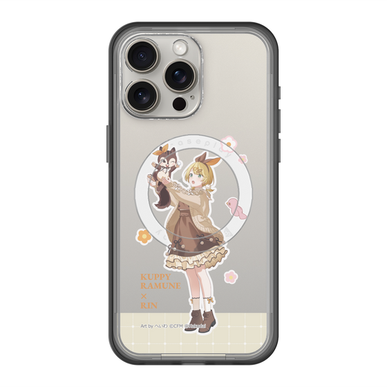 Slim Protection Premium Case with MagSafe［ Hatsune Miku × Kuppy Ramune – Kagamine Rin × Ram – Full-body Illustration 2 ］