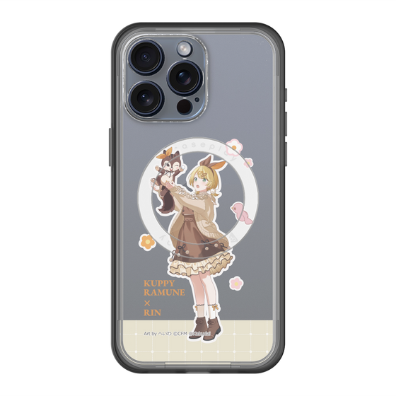 Slim Protection Premium Case with MagSafe［ Hatsune Miku × Kuppy Ramune – Kagamine Rin × Ram – Full-body Illustration 2 ］