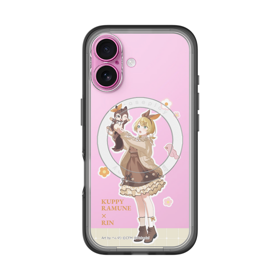 Slim Protection Premium Case with MagSafe［ Hatsune Miku × Kuppy Ramune – Kagamine Rin × Ram – Full-body Illustration 2 ］