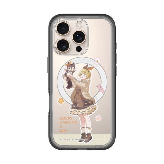 Slim Protection Premium Case with MagSafe［ Hatsune Miku × Kuppy Ramune – Kagamine Rin × Ram – Full-body Illustration 2 ］