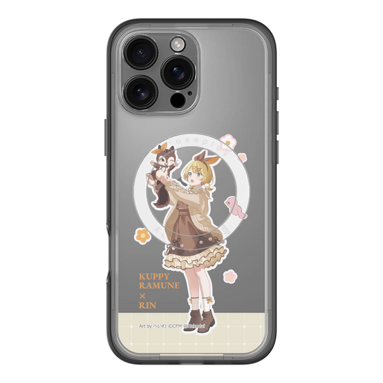 Slim Protection Premium Case with MagSafe［ Hatsune Miku × Kuppy Ramune – Kagamine Rin × Ram – Full-body Illustration 2 ］