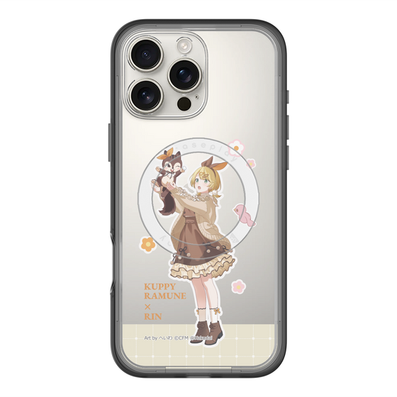 Slim Protection Premium Case with MagSafe［ Hatsune Miku × Kuppy Ramune – Kagamine Rin × Ram – Full-body Illustration 2 ］